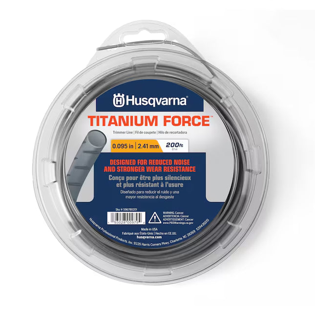 Titanium Force 0.095-In X 200-Ft Spooled Trimmer Line