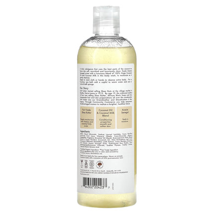 100% Virgin Coconut Oil Daily Hydration Body Wash by Shea Moisture for Unisex - 13 Oz Body Wash