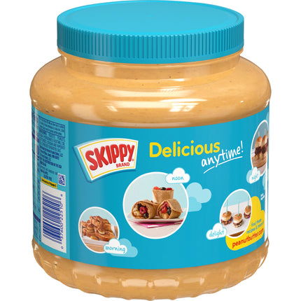 Peanut Butter, Creamy, 7 G Protein per Serving, Shelf-Stable, 80 Oz Plastic Jar