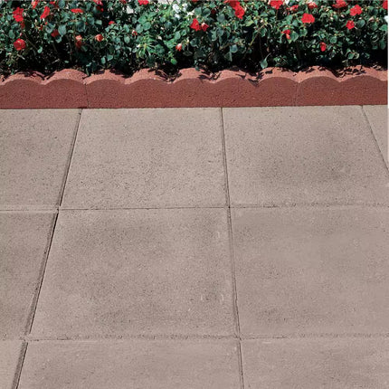 12 In. X 12 In. X 1.5 In. Pewter Square Concrete Step Stone