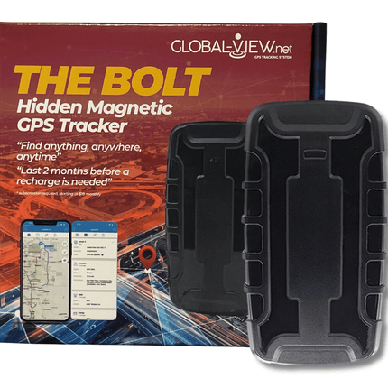 New Hidden Magnetic GPS Tracker - Car/Truck/Trailer/Fleet GPS Tracker - up to 180 Day Battery Life! Global-View.Net