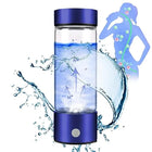 420Ml Hydrogen Water Bottle Generator Hydrogen Water Machine for Home and Office, Blue