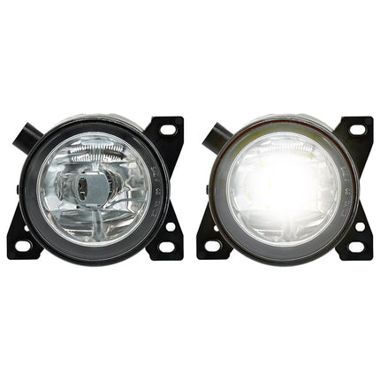 Pair Fog Light Fit For Kenworth T660 Peterbilt 579,587 With Halogen Bulbs
