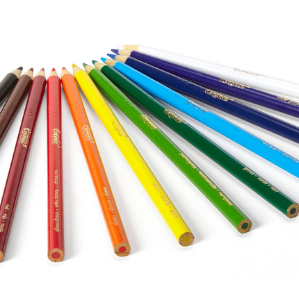 Colored Pencil Set, 12 Ct, Back to School Supplies for Kids, Classroom Supplies, Teacher Gift