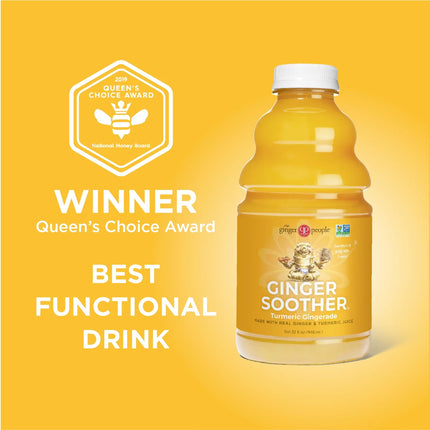 - Ginger Soother Juice Drink with Turmeric - 32 Fl. Oz.