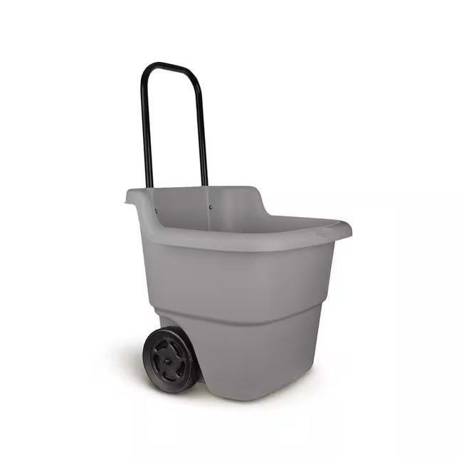 15 Gal. Portable Resin Gray Lawn Cart