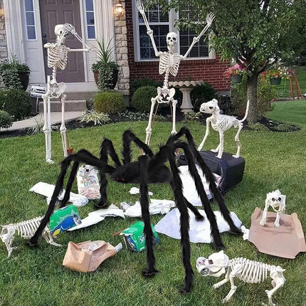 4.9Ft Halloween Spider Decorations, Indoor and Outdoor Halloween Decorations, Used for Halloween, Party and Haunted House Decoration (59 Inches)