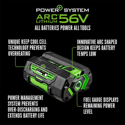 56-Volt 5 Ah, Lithium Ion (Li-Ion) 280-Watt Battery