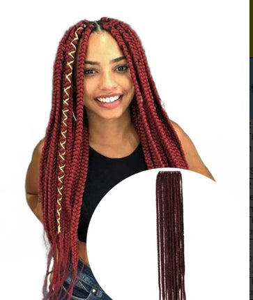 3S THREE STRAND Crochet Hair  Extensions Soft Synthetic Braiding Hair-Only Self Pickup