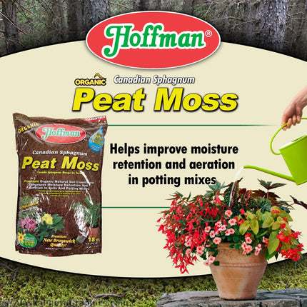 Canadian Sphagnum Peat Moss Soil Conditioner, 18 Quart Bag