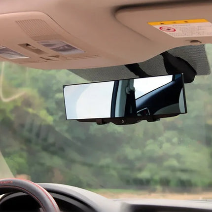 Car Rearview Mirror 11.4in Interior Clip-on Curve Convex Panoramic Anti-glare Rear View Mirrors