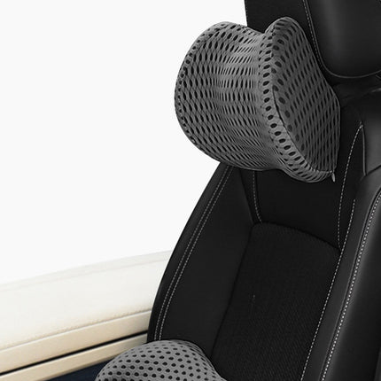 Memory Foam Car Headrest Lumbar Support Set