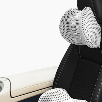 Memory Foam Car Headrest Lumbar Support Set