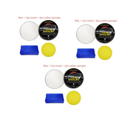 Car Diamond Crystal Wax Black Wax Coating Waxing Polishing Sewage Crystal Hard Wax