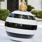 Christmas Ornament Ball Outdoor Pvc 60CM Inflatable Decorated Ball PVC Giant Big Large Balls Xmas Tree Decorations Toy Ball