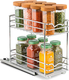 Pull Out Cabinet Organizer for Spices, Cans - Heavy Duty with Lifetime Limited Warranty- Pull Out Spice Rack- Cabinet Pull Out Shelf for Cans,Dishes, Etc, 4-1/2