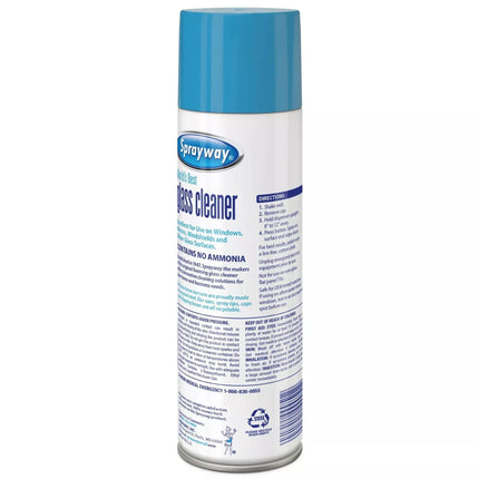 Sprayway Glass Cleaner Aerosol, 19 Oz