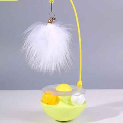 Cat Toys - Interactive Toy For Cat , Kitten Toys, Lightweight Resin Duck Shape Fun Stick For Kitten Play Indoor Outdoor ,Removable And Washable Duck Cat Toy