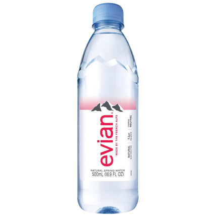 Natural Spring Water , Naturally Filtered Spring Water in Individual-Sized Plastic Bottles 16.9 Fl Oz (Pack of 24)