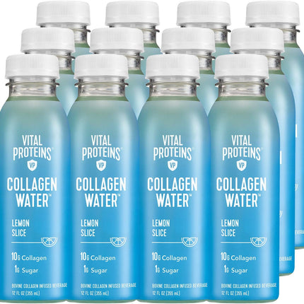 Collagen Water, Original, 10G of Collagen per Bottle, 12 Oz (Pack of 12)