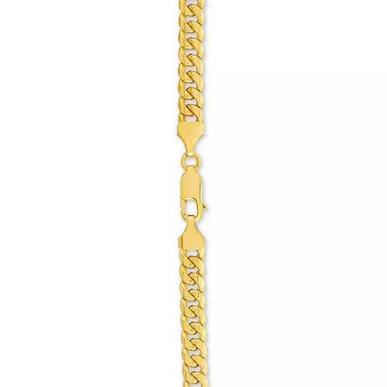 Miami Cuban Link 18" Chain Necklace (6Mm) in 10K Gold