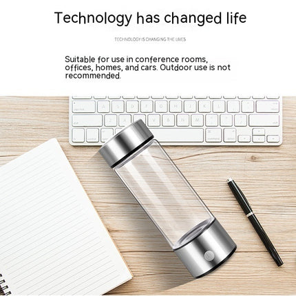 Hydrogen Water Bottles Electric Hydrogen Rich Water Generator Bottle New Technology Rechargeable Portable Antioxidant