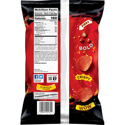 Potato Chips Flamin' Hot Flavored, 7.75 Oz. Bag