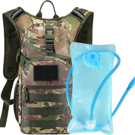 Hydration Pack with 2L Hydration Bladder,Lightweight,Insulation,Water Backpack for Hiking, Running, Climbing, Hunting, Biking