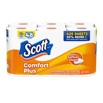 Comfortplus Toilet Paper, 12 Mega Rolls