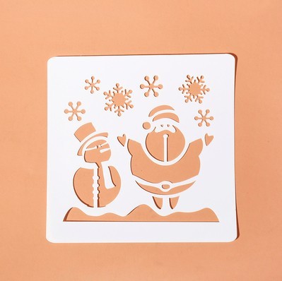 Grow Up Album Diy Hand Tent Christmas Hollowed Out Template