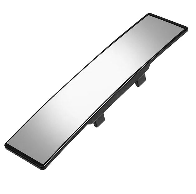 Car Rearview Mirror 11.4in Interior Clip-on Curve Convex Panoramic Anti-glare Rear View Mirrors