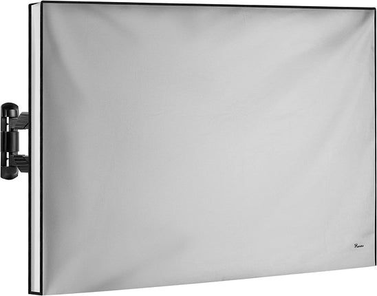 Outdoor TV Cover 65 Inch Waterproof and Weatherproof | TV Cover for outside 65 | Outdoor TV Enclosure | Smart Shield TV Screen Protector for outside TV | TV Display Protectors – Gray