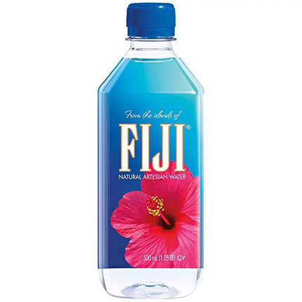 FIJI Natural Artesian Water, 16.9 Fl Oz Bottle (Pack of 24)