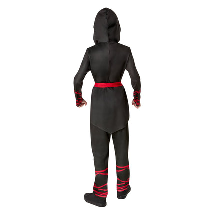 Ninja Halloween Costume for Children, Girls Size M (7.8), by