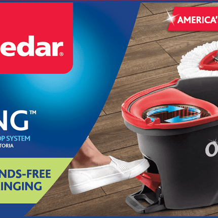 O-Cedar EasyWring Spin Mop & Bucket System