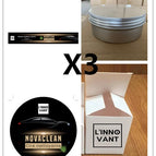 White aluminum Package / Set1x3