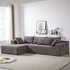 Grey / Left Chaise