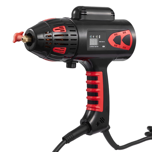 Portable Handheld Welding Machine, 20 - 130A Portable ARC Welder With Stepless Current Adjustment & IGBT Inverter, 115V Handheld Stick Welder Digital Display Fit For 1/16"-1/8" Welding Rods