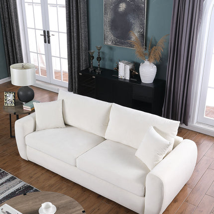 Modern Minimalist Comfortable Compressed BEIGE Sofa