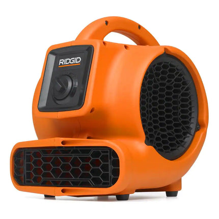 600 CFM 3-Speed Portable Blower Fan Air Mover with Daisy Chain, 3 Operating Positions for Water Damage Restoration