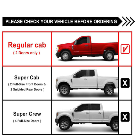 Running Boards Compatible With 1999-2018 Chevy Silverado GMC Sierra