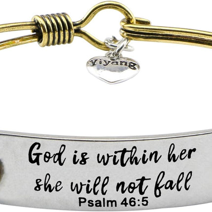 Birthday Gifts for Women Inspirational Religious Bracelets for Friends Birthday Christmas Christian Jewelry for Girls Baptism