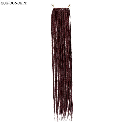 3S THREE STRAND Crochet Hair  Extensions Soft Synthetic Braiding Hair-Only Self Pickup