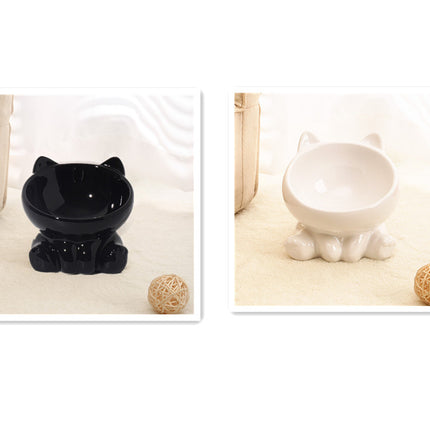 Ceramic Cat Neck Bowl