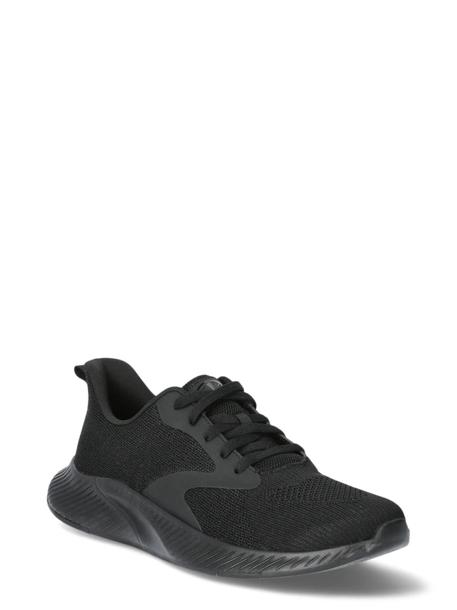 Men'S Running Sneakers, Triple Black, Wide Width