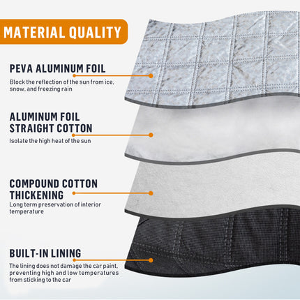 Universal Car Windshield Snow Cover Magnetic Winter Ice Frost Guard Protector