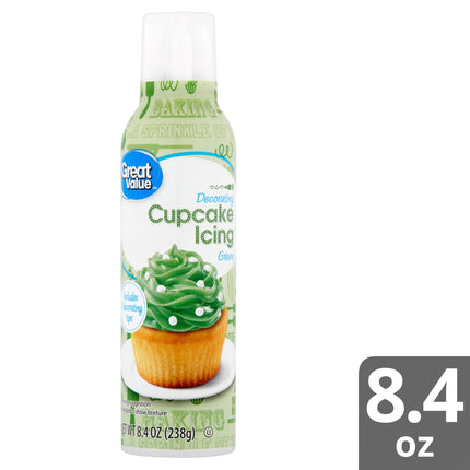 Green Decorating Cupcake Icing, 8.4 Oz