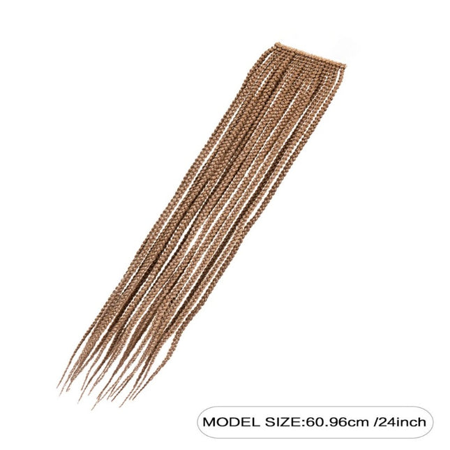 3S THREE STRAND Crochet Hair  Extensions Soft Synthetic Braiding Hair-Only Self Pickup