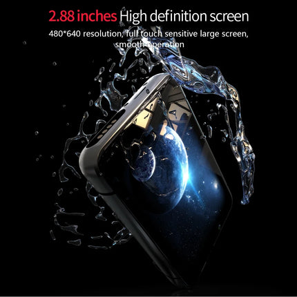 2.88-Inch Touchscreen 4G Smart Watch 2300Mah Battery Face Unlock Feature Multi-Sport Waterproof Outdoor Sports Wristband Android Smartwatch