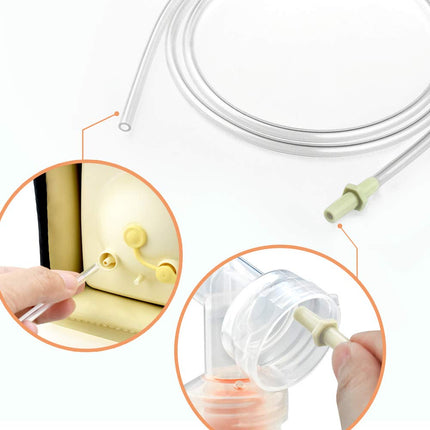 Breast Pump Kit Compatible with Medela Pump in Style Advanced Pump; 2Xtwo-Piece 19Mm Breastshield, 2 Valve, 4 Membrane, 2 Replacement Tubing; Replacement Part for Medela Shield, Medela Valve